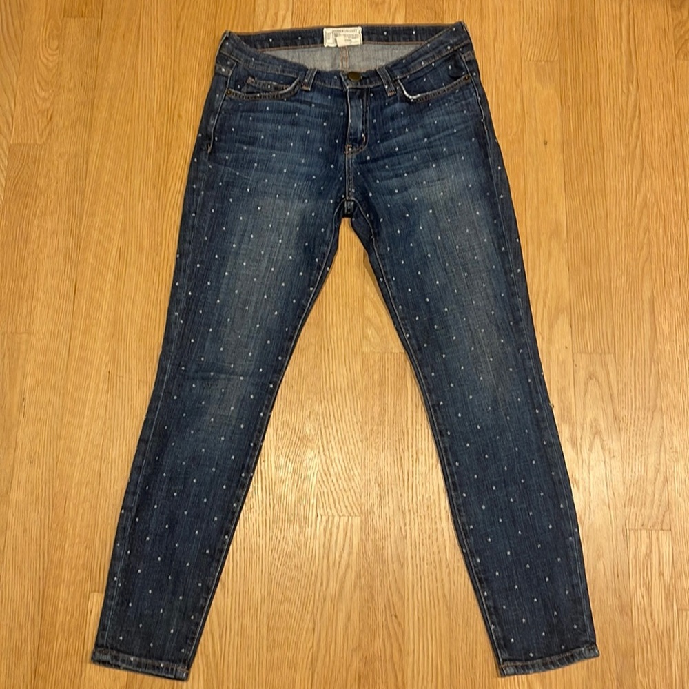 Current Elliott Star dotted jeans size 27